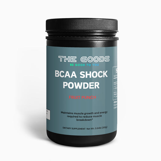 THE GOODS BCAA Shock Powder (Fruit Punch)